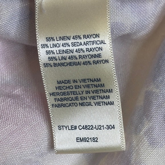 Cloth & Stone Pink and Blue Relaxed Button Down - Picture 3 of 9